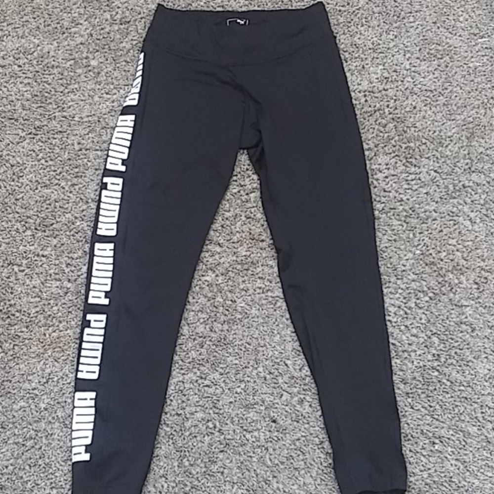black puma leggings